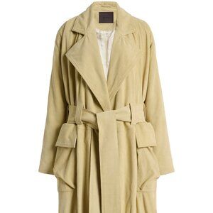 16Arlington Yellow Suede Trench